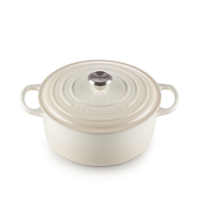 Le Creuset Round French Oven 5.3L | Meringue