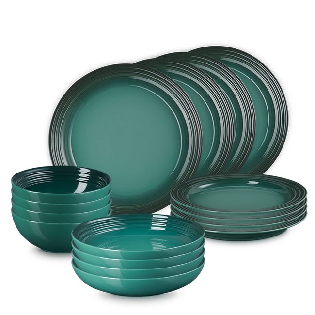 Le Creuset 16pc Classic Dinnerware Set | Artichaut