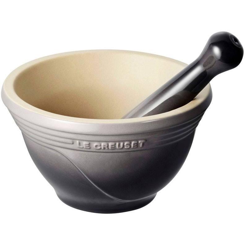 Le Creuset Mortar & Pestle 0.6L | Oyster