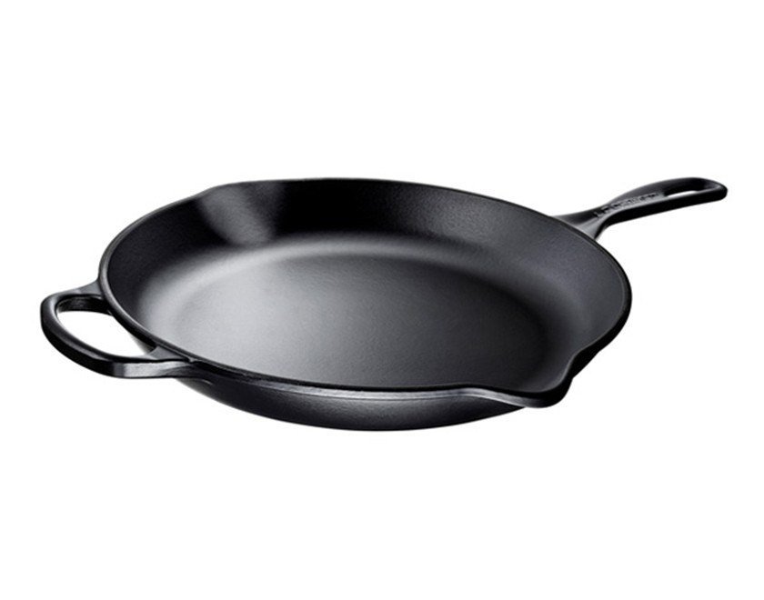 Le Creuset Iron Handle Skillet 30cm | Licorice