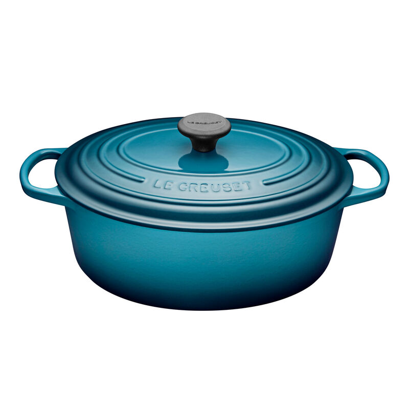 Le Creuset Oval French Oven 6.3L | Teal