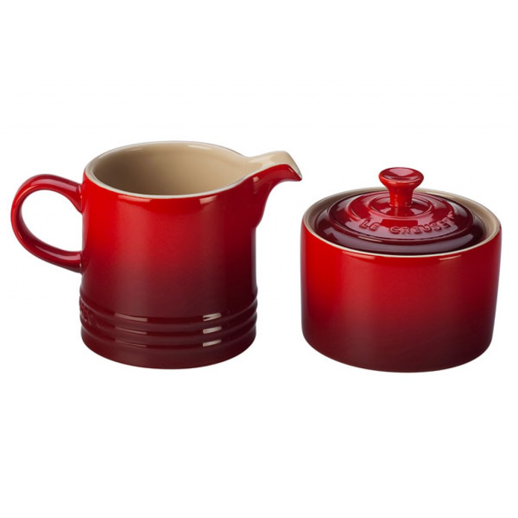 Le Creuset Cream & Sugar Set | Cerise