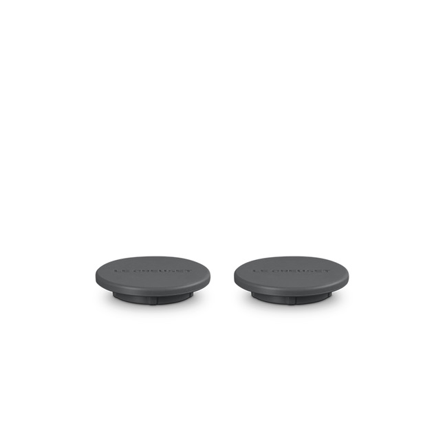 Le Creuset Salt & Pepper Mill Caps | Set of 2 | Oyster