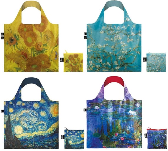 LOQI | Reusable Bag | Assorted Museum Collection Prints