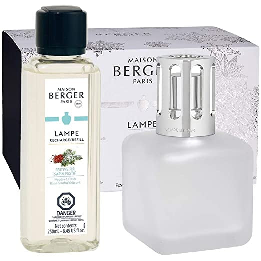 Maison Berger Festive Fir Frosted Lampe Gift Set