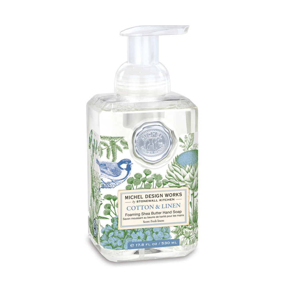 Michel Design Works Foaming Soap | Cotton & Linen