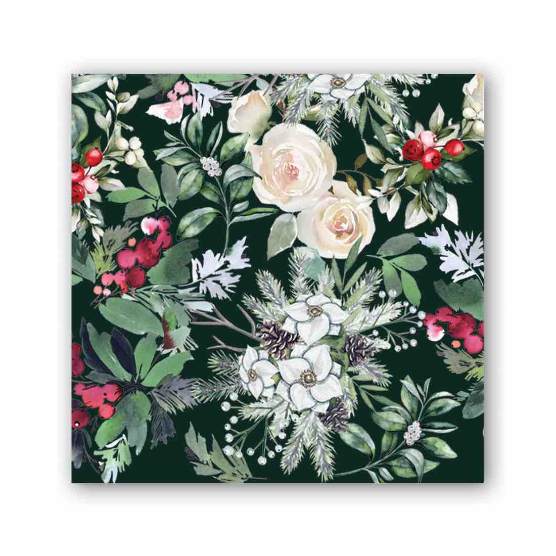 Michel Design Cocktail Napkins | Winter Garden