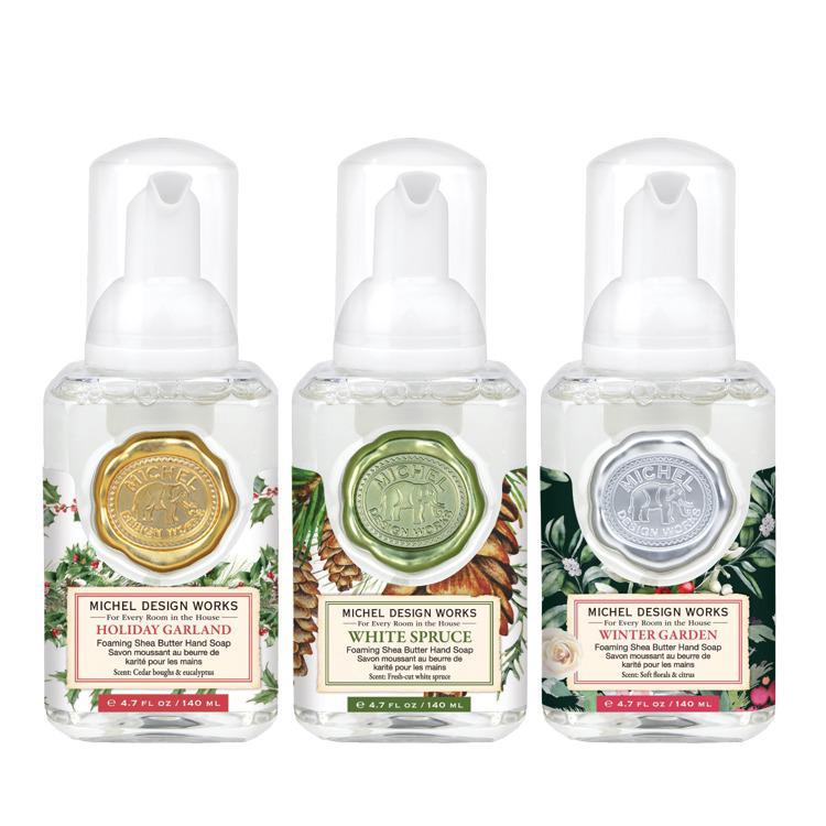 Michel Design Works Foaming Soap Trio | Winter Wonderland