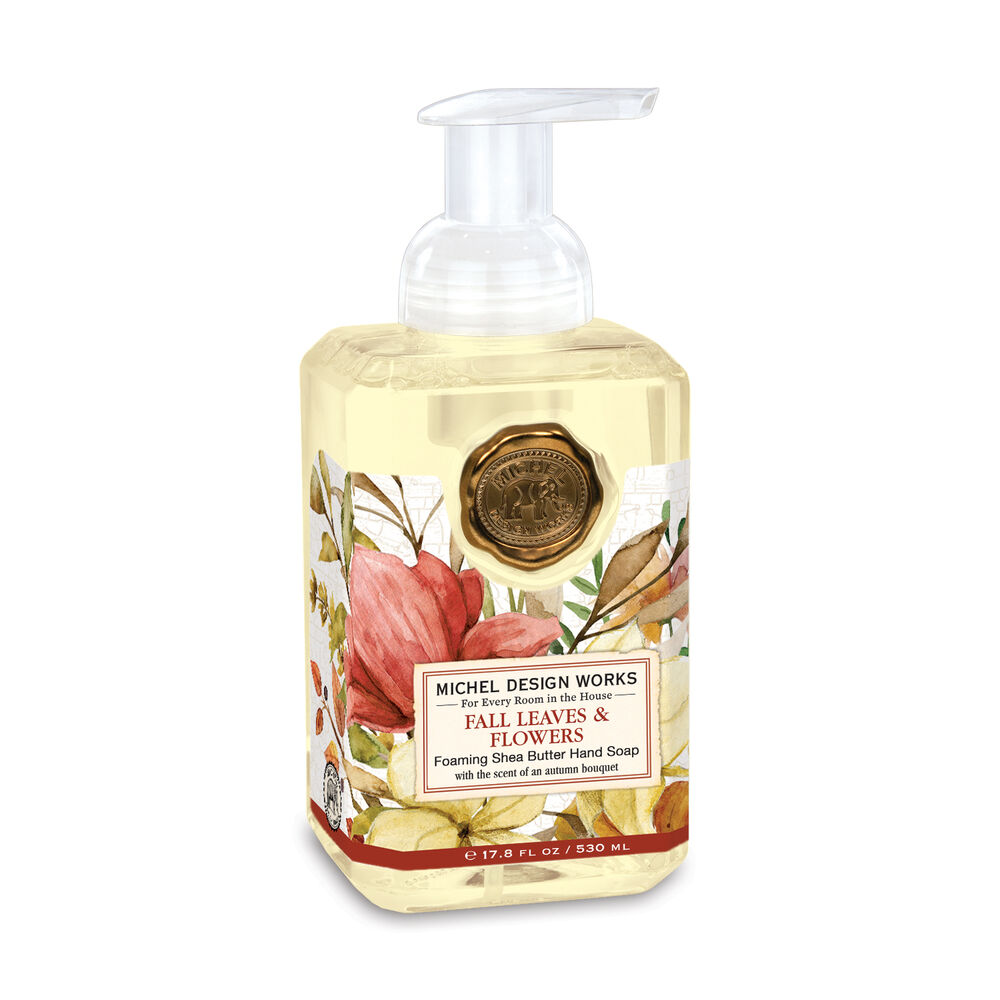 Michel Design Works Foaming Soap | Fall Leaves & Flowers