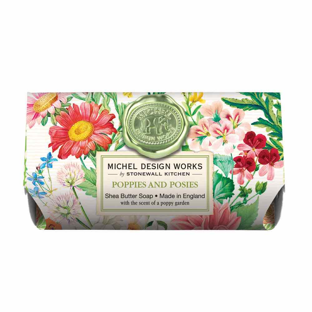 Michel Design Works Large Bath Soap Bar | Poppies & Posies