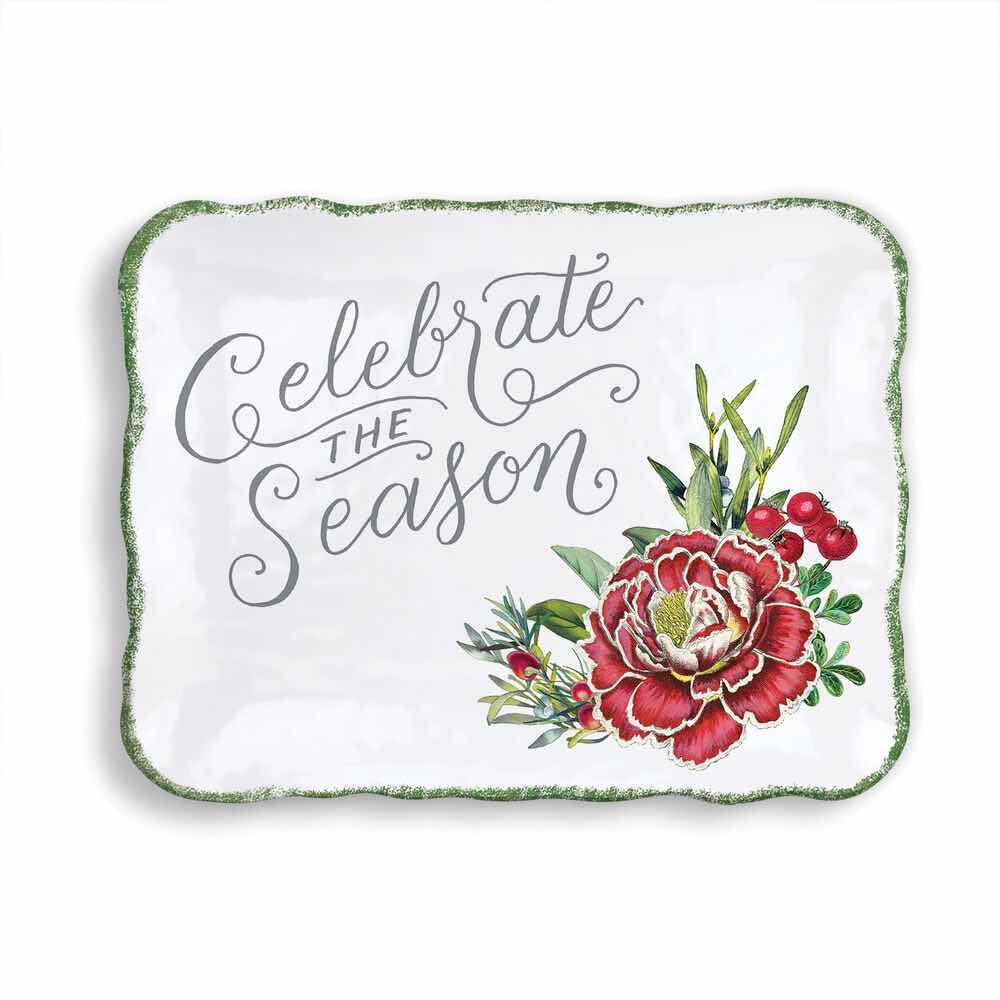 Michel Design Works Cookie Tray | Christmas Bouquet