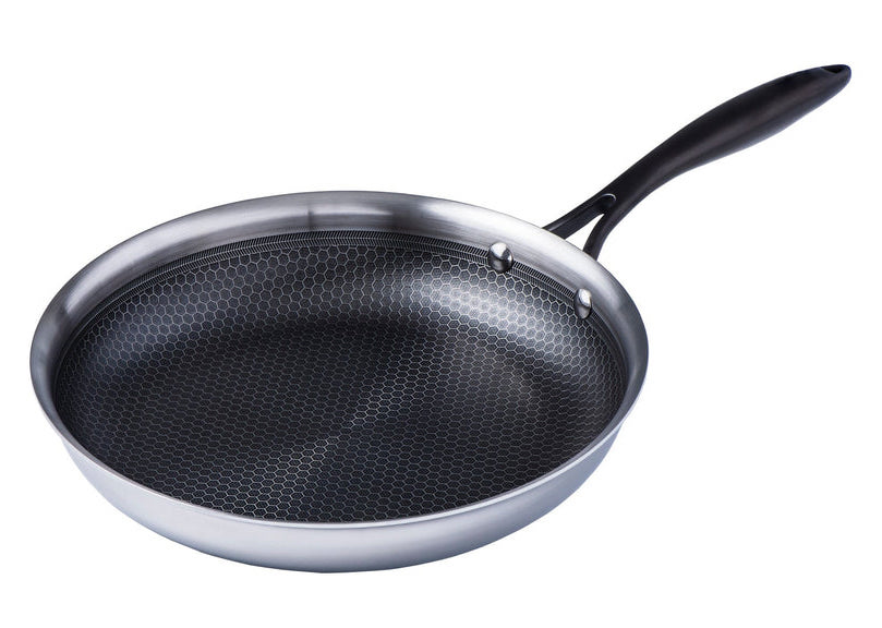 Meyer HybridClad 12.5\" Stick Resistant Stainless Steel Fry Pan