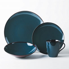 Mikasa Sedona Blue 4pc Place Setting