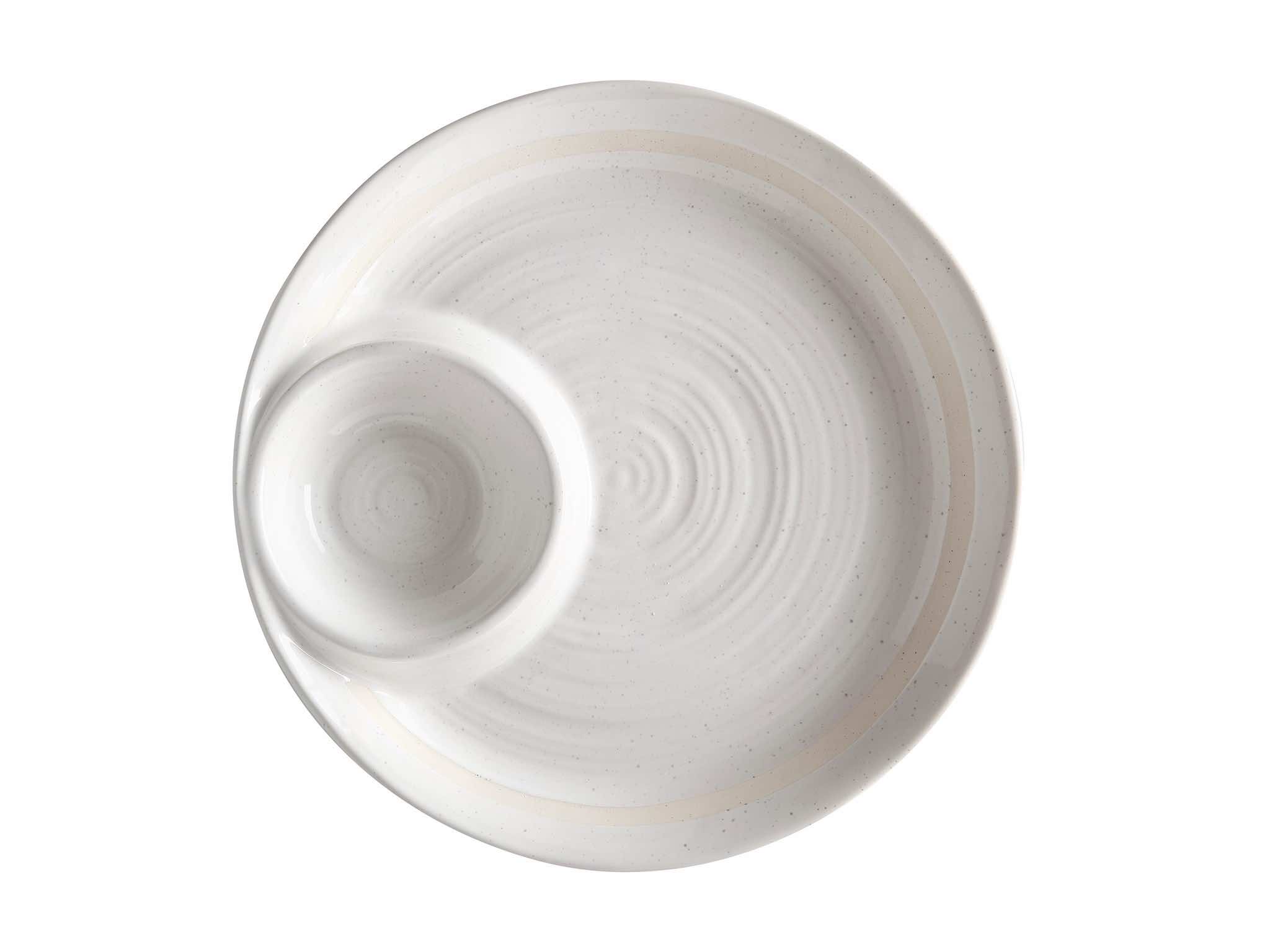 Maxwell & Williams Vanilla Pod Chip & Dip Serving Platter 33cm, Grate