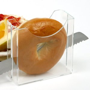 Large Acrylic Bagel Holder