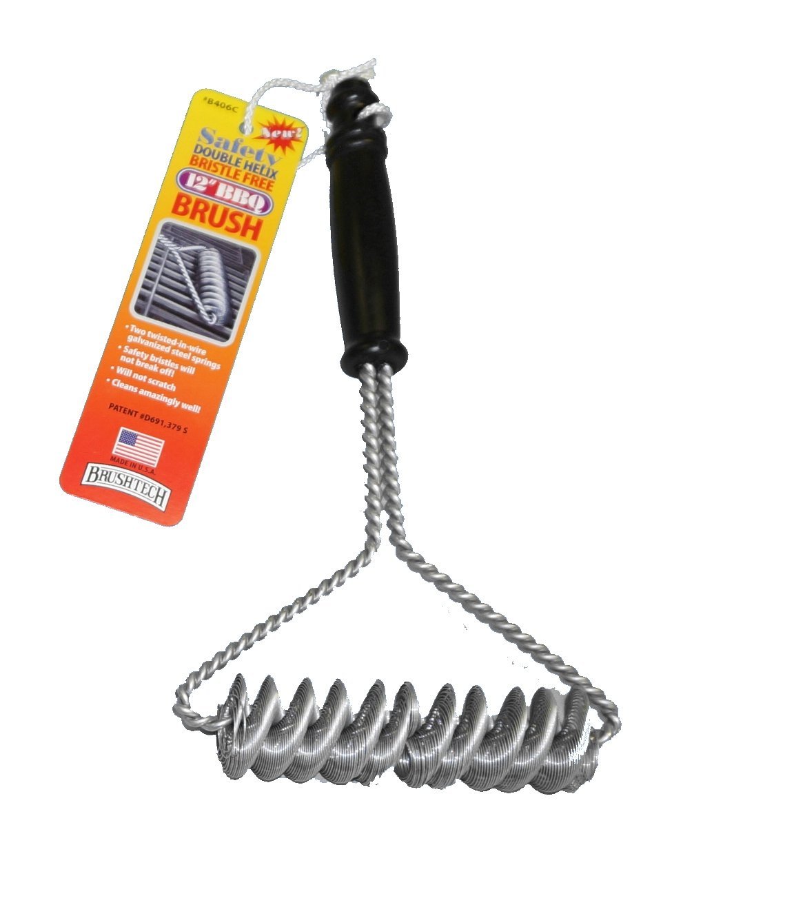 Brushtech Bristle-Free 12" BBQ Brush