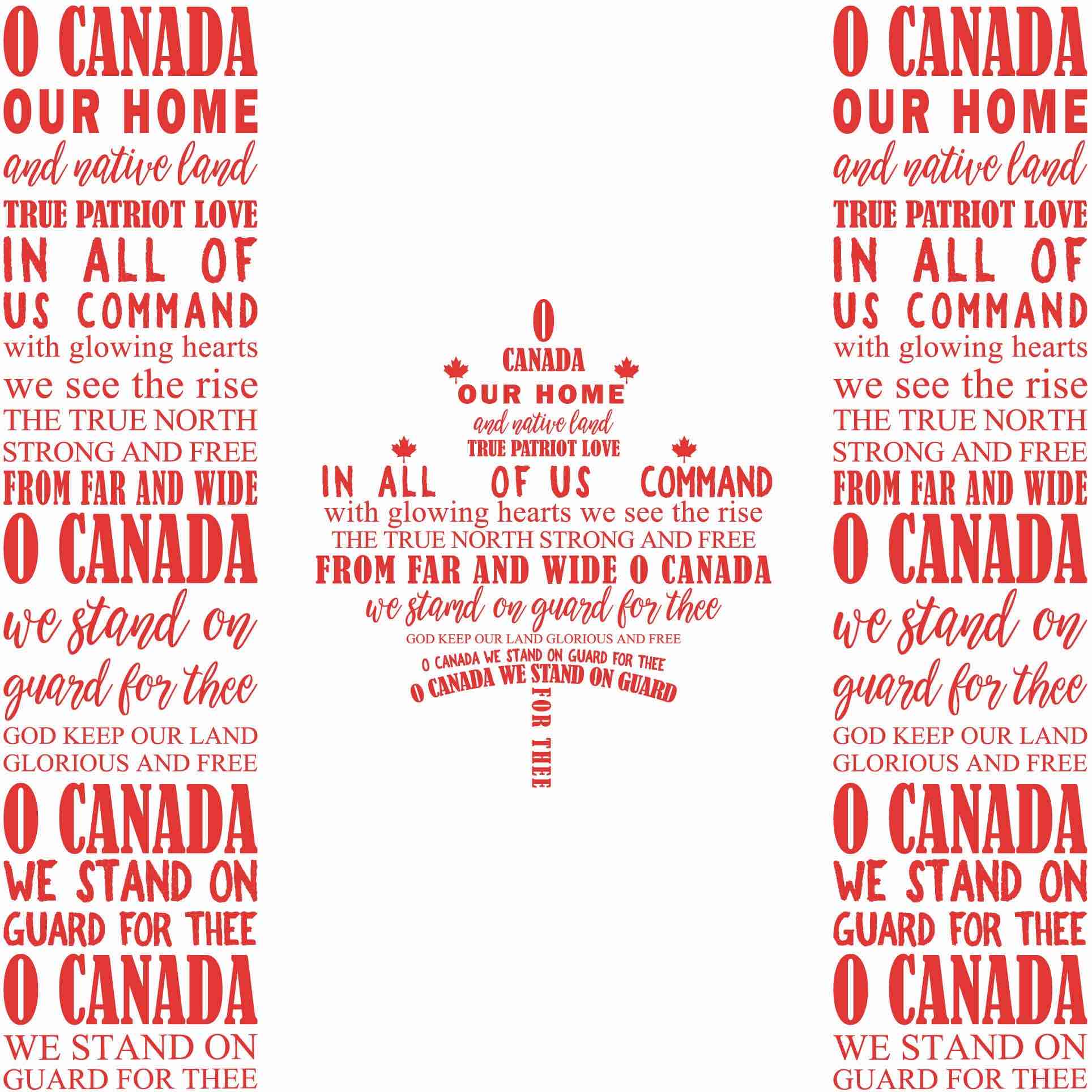 Luncheon Napkins | O Canada 20pk