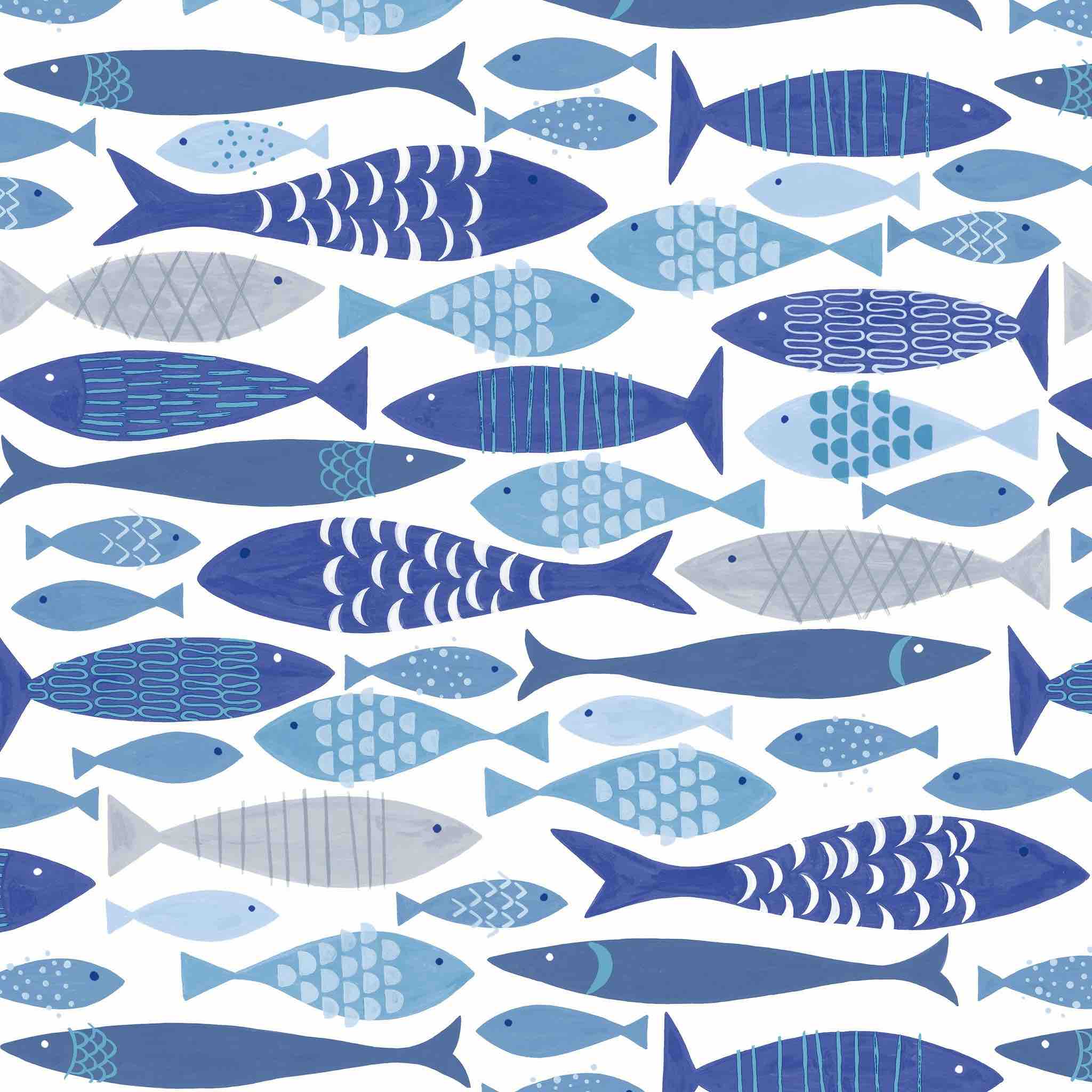 Cocktail Napkins | Shoal of Fish 20pk