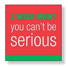Quip Holiday Cocktail Napkins | 3 Wise Men 20pk