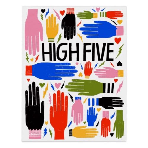 Congrats Card | High Five