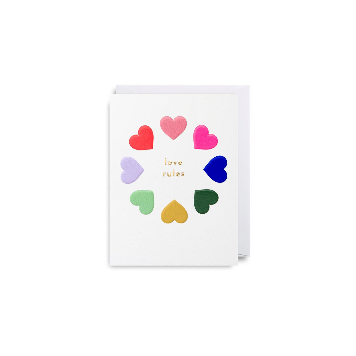 Mini Bridal Shower or Love Card | Love Rules