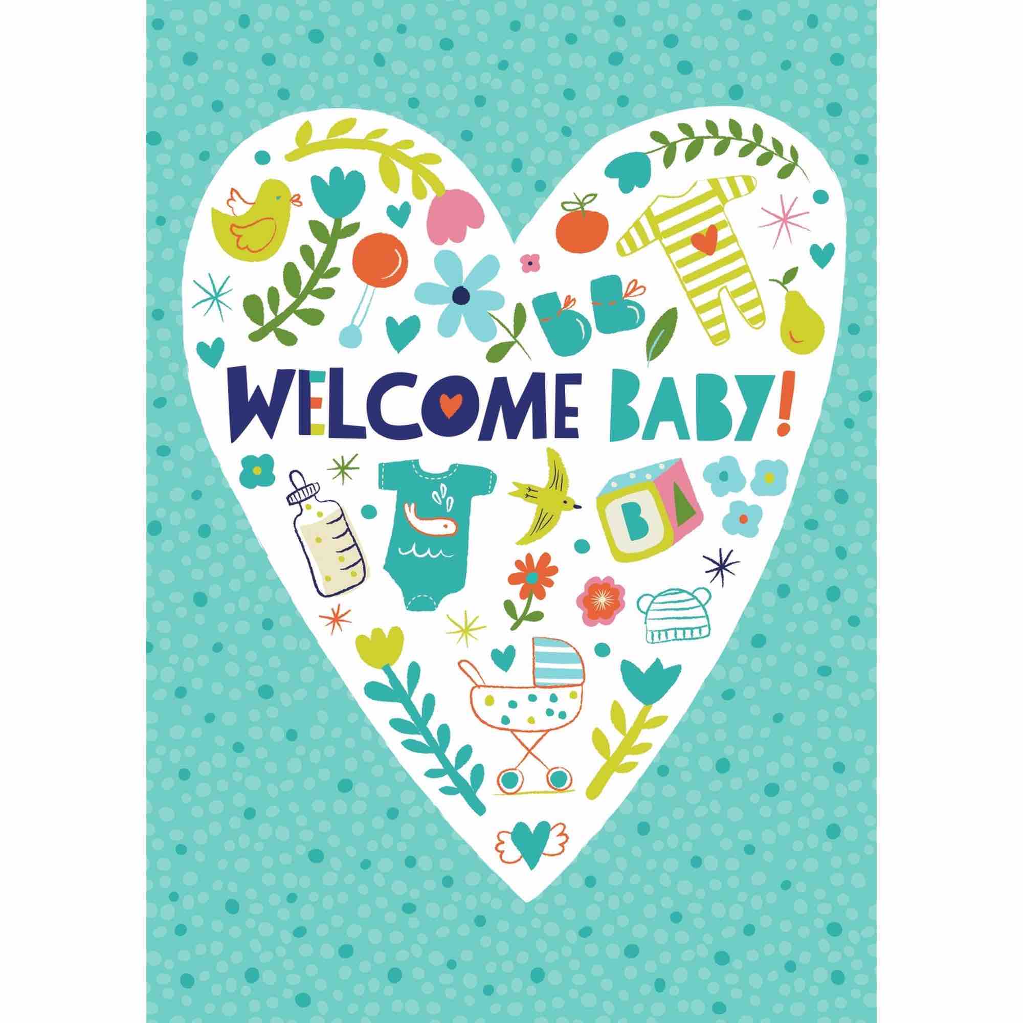 Baby Card | Welcome Baby Icons