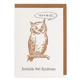 Birthday Card | Irritable Owl