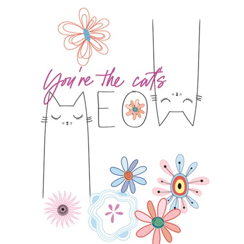 Birthday Card | Meow