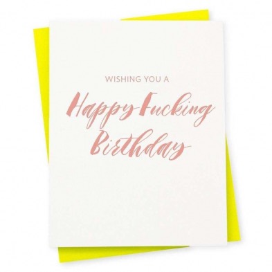 Birthday Card | F Birthday