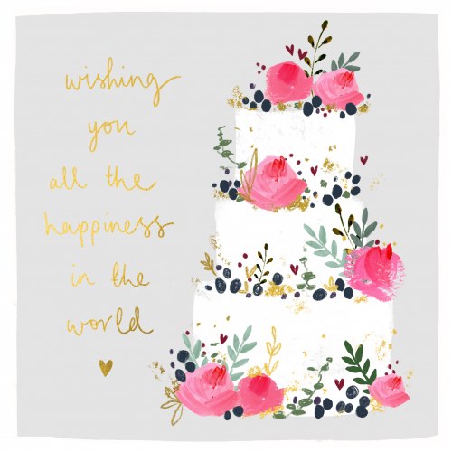 Wedding Card | All The Happiness in the World