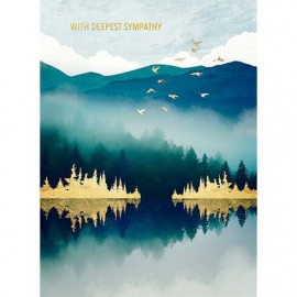 Sympathy Card | Mist Reflection