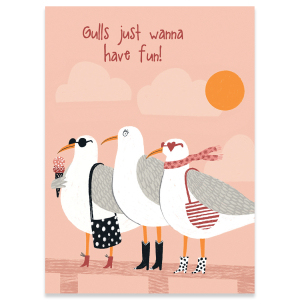 Birthday Card | Gull Friends