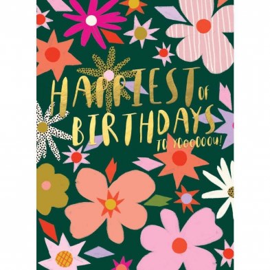 Birthday Card | Birthday Flowers