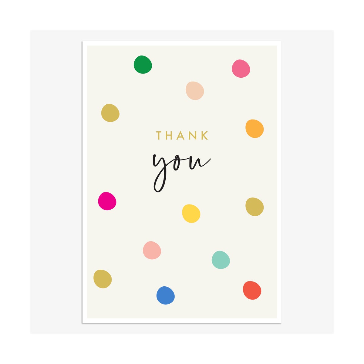 Thank You Card | Spots