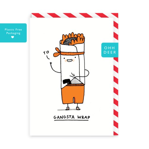 Birthday Card | Gangsta Wrap