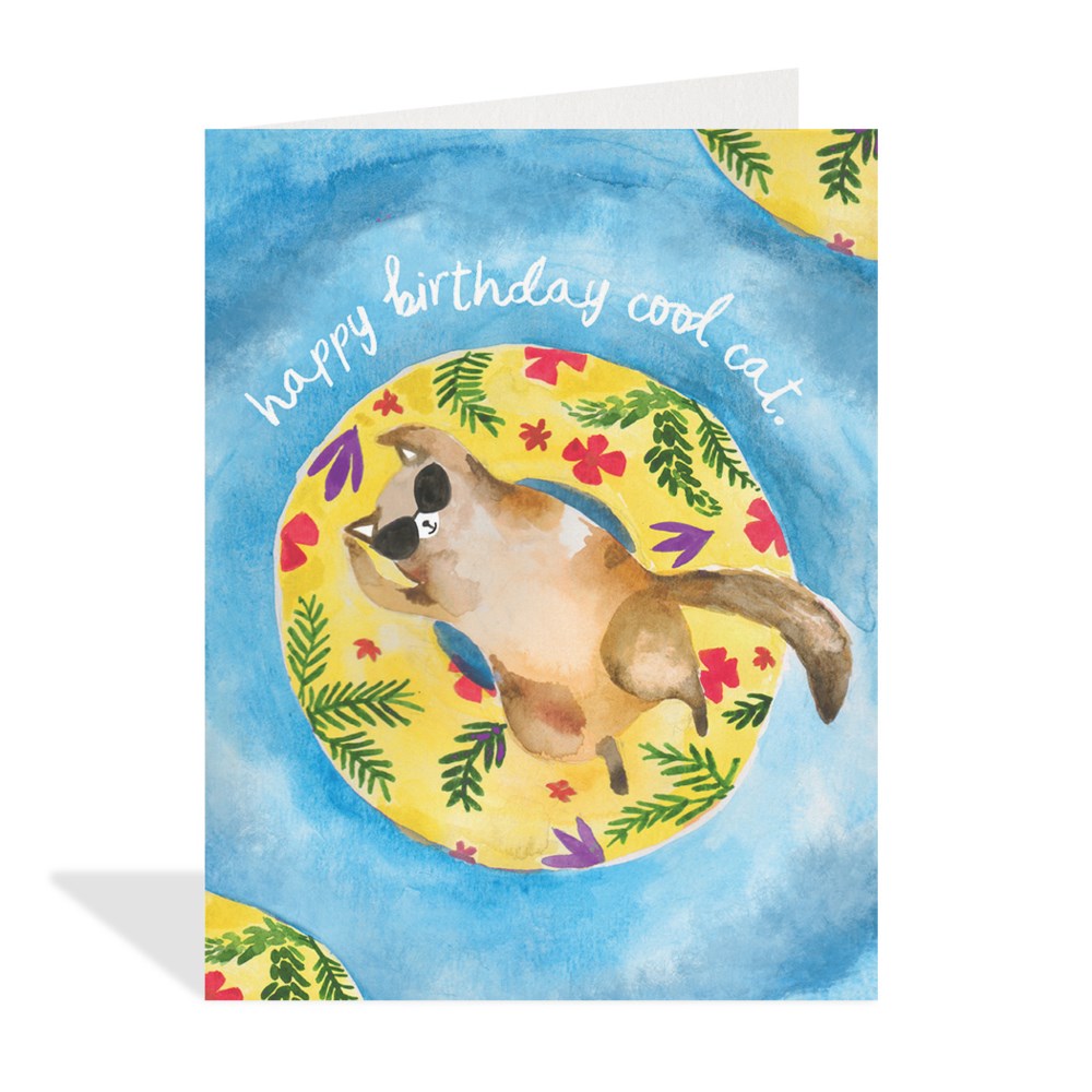 Birthday Card | Cool Cat