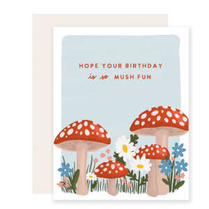 Birthday Card | Mushrooms