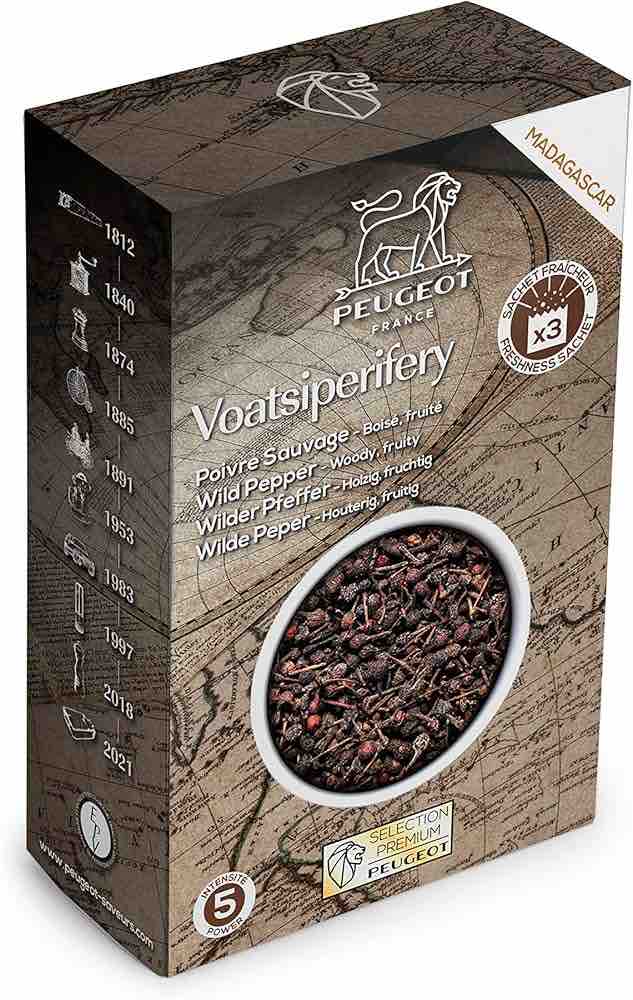 Peugeot Spices | Voatsiperifery Wild Pepper 60g