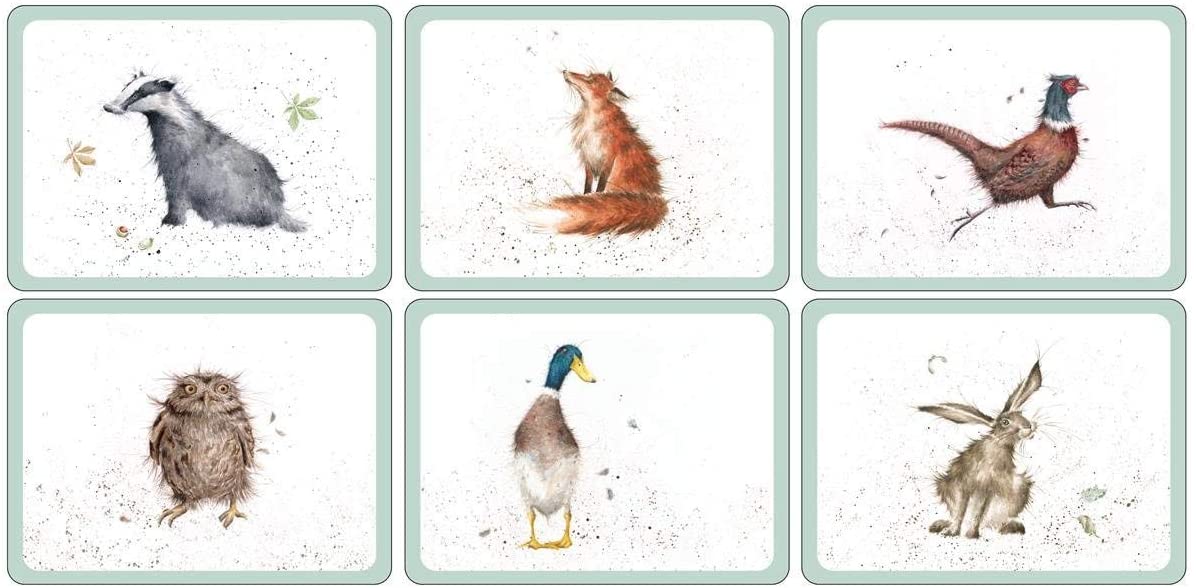 Pimpernel Luncheon Placemats | Wrendale | Set of 6