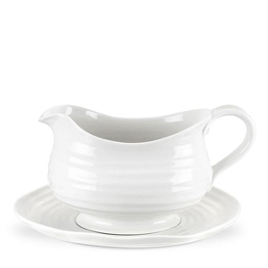 Sophie Conran White Gravy Boat & Stand