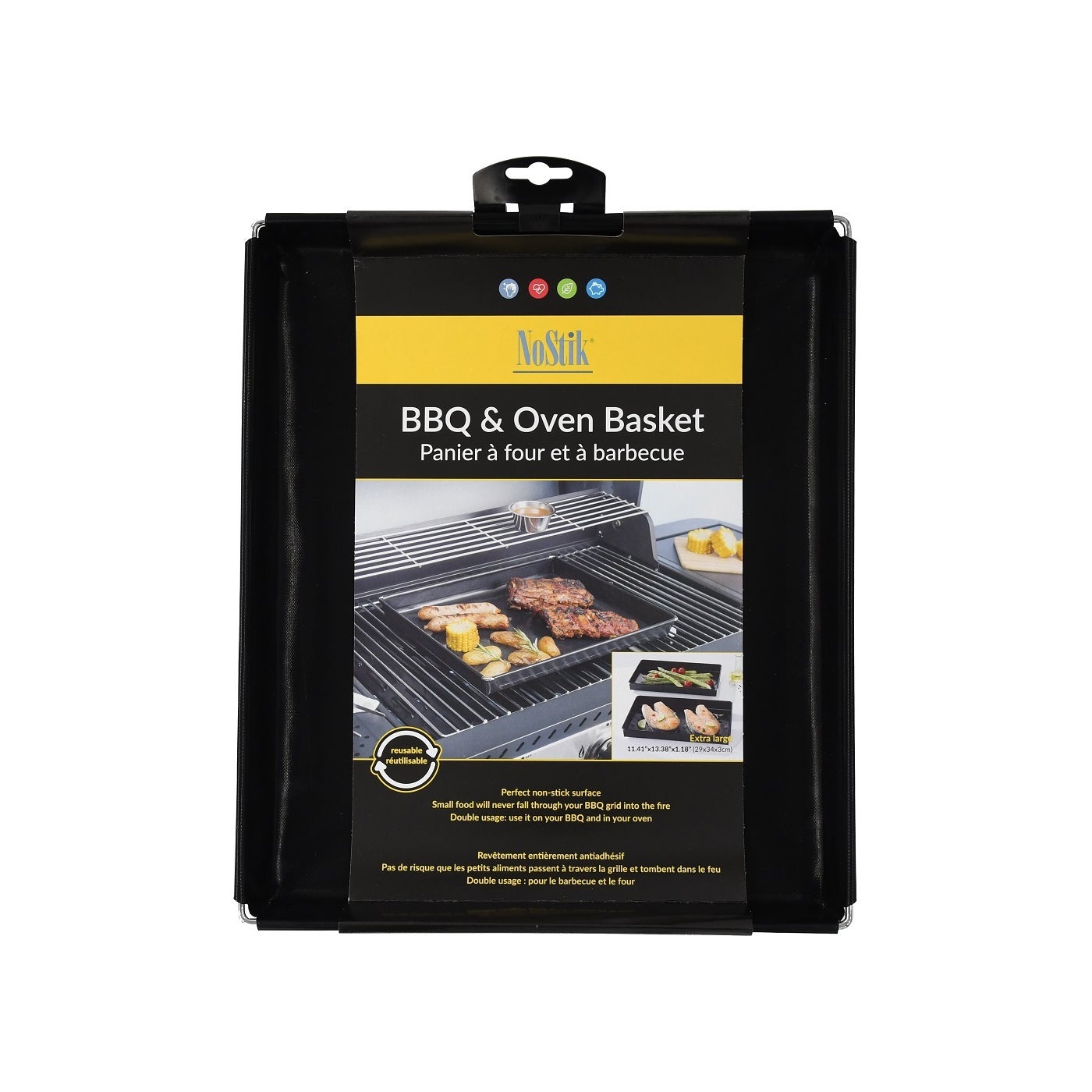 NOSTIK BBQ or Oven Basket | Large