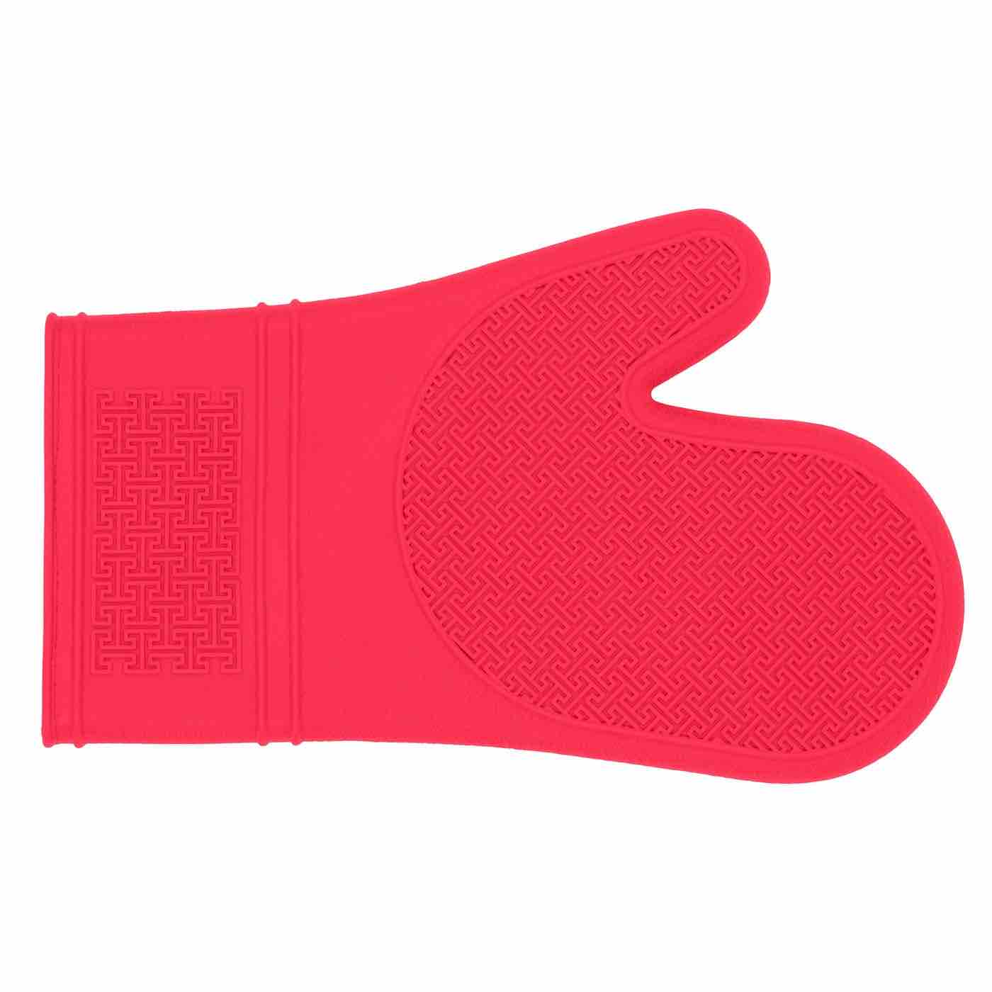 Silicone Oven Mitt with Cotton Lining | Paradise Pink
