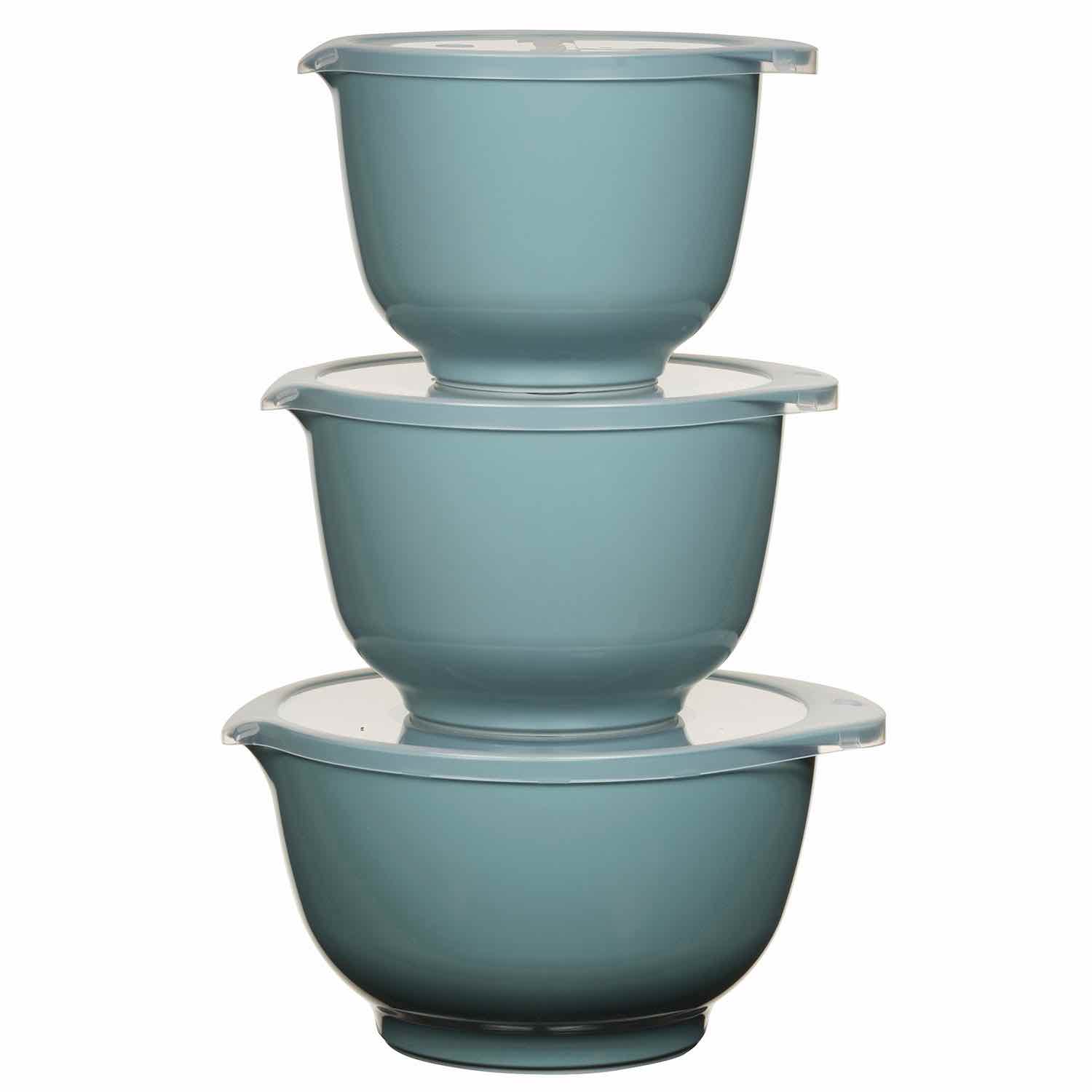 3pc Rosti Margrethe Mixing Bowl Set | Nordic Green