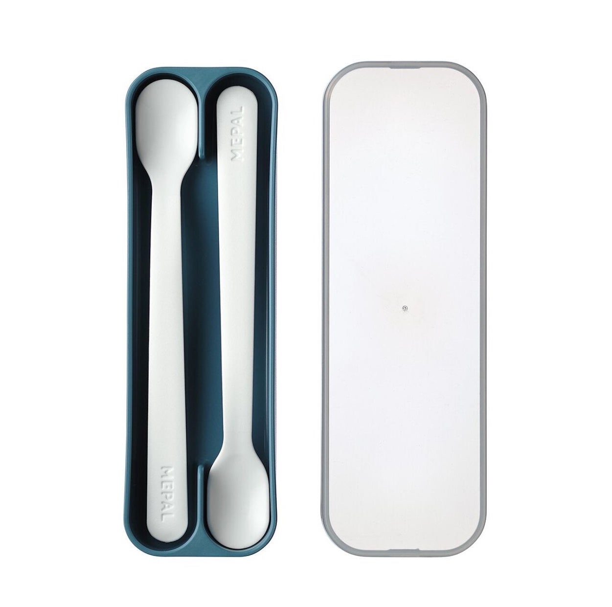 Rosti MIO Feeding Spoons | Set of 2 | Deep Blue