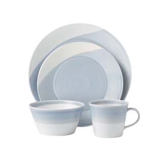 Royal Doulton 1815 Dinnerware Blue 4pc Place Setting