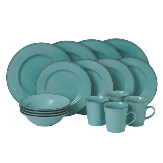 Gordon Ramsay Union Street Café Dinnerware 16pc Box Set | Blue