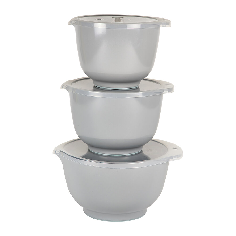 3pc Rosti Margrethe Mixing Bowl Set | Grey