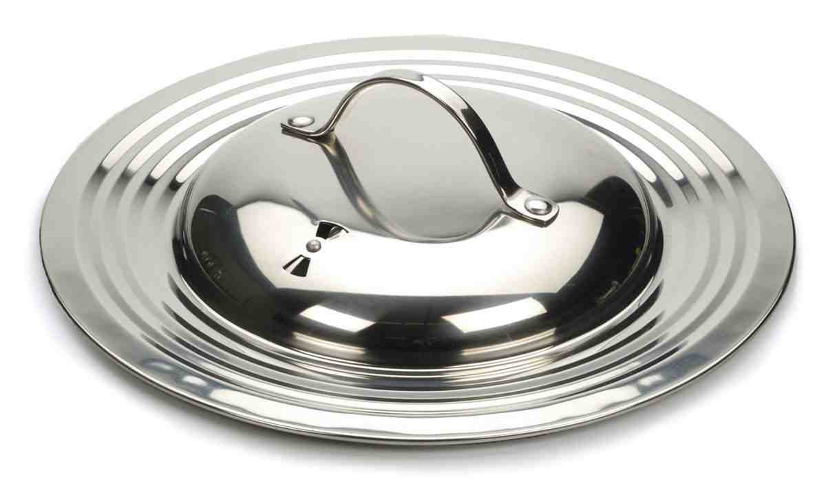 RSVP Universal Lid | Stainless Steel