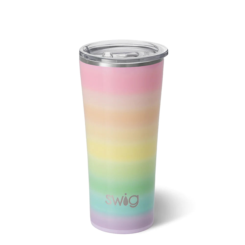 Swig Insulated Steel 22oz Travel Tumbler | Over the Rainbow