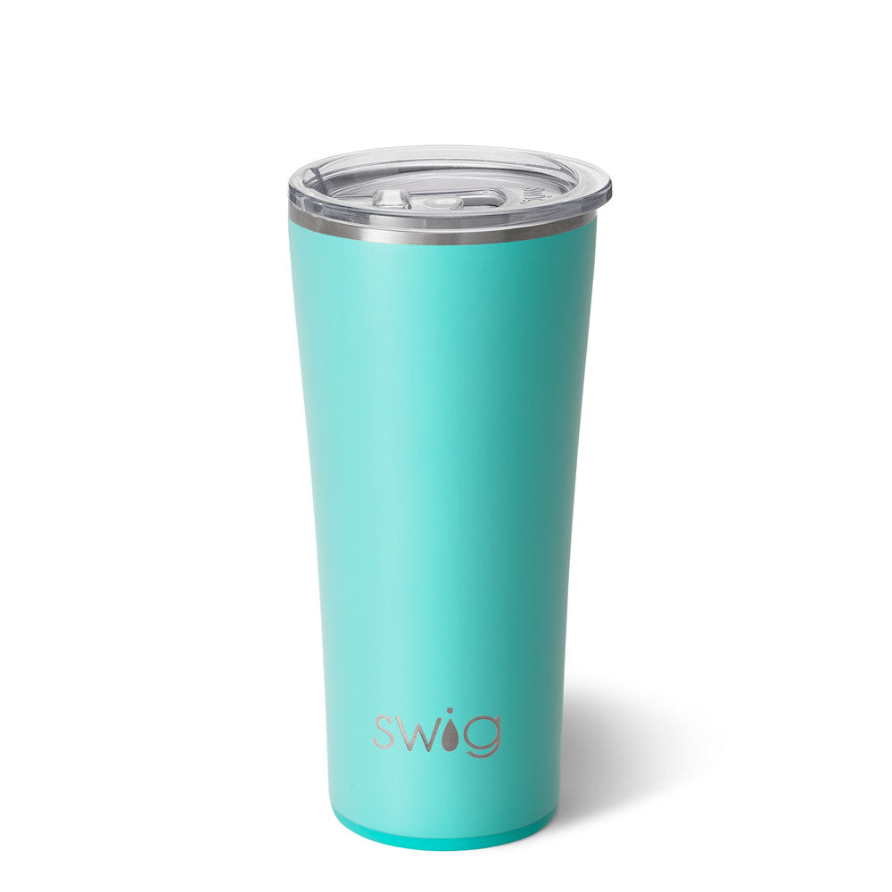 Swig Insulated Steel 22oz Travel Tumbler | Aqua